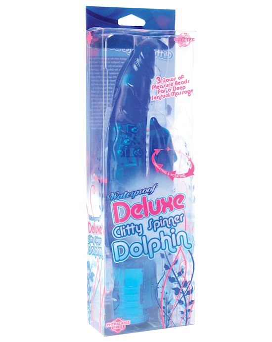 Deluxe Clitty Spinner Dolphin Dolphin Vibrator