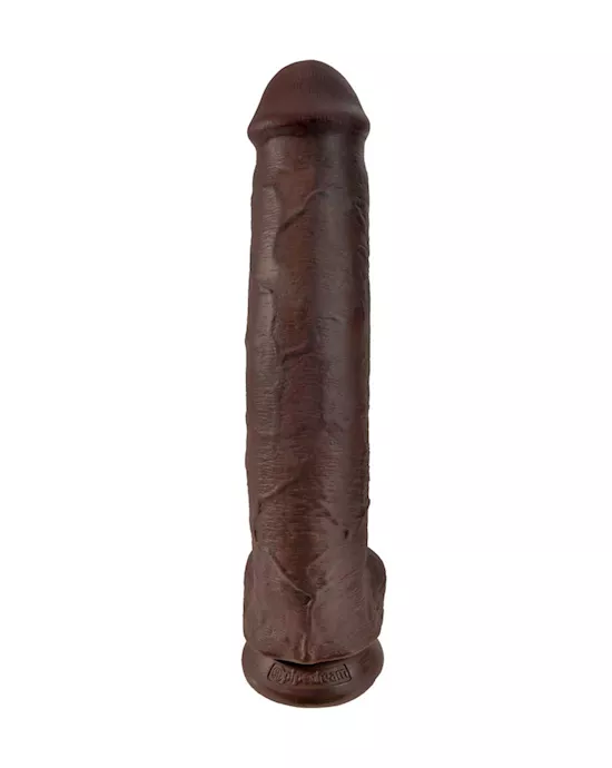 King Cock Suction Cup Dildo with Balls