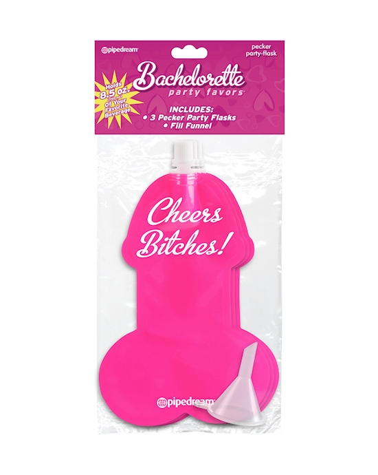 Bachelorette Party Pecker Party Flask