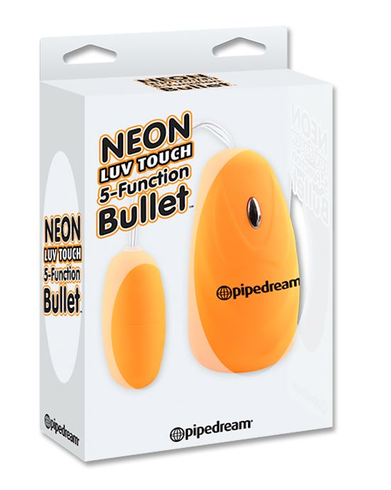 Neon Luv Touch 5 Function Bullet Orange
