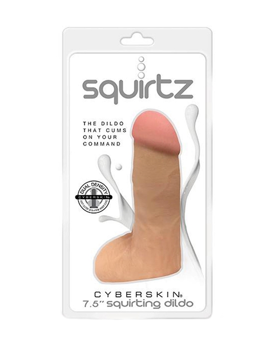 Squirtz Cyberskin 7.5inch Squirting Dildo