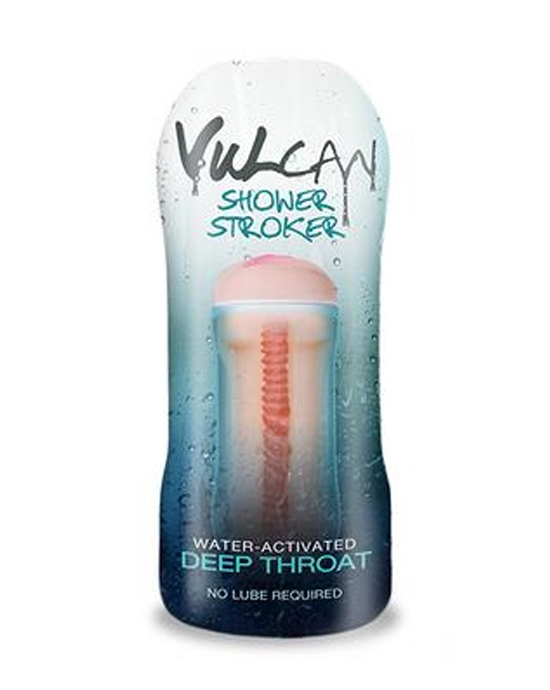 Cyberskin H2o Vulcan Deep Throat Shower Stroker