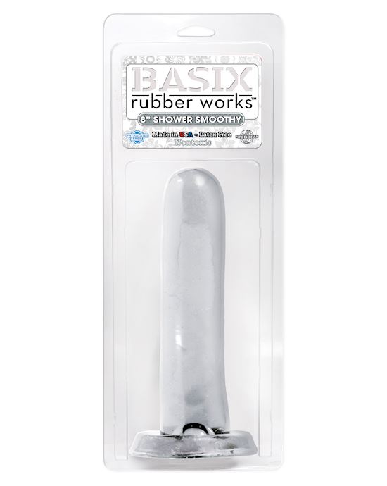 Basix 8 Inch Shower Smoothy Clear