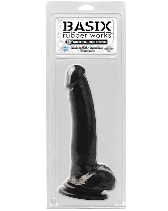 Basix 9 Inch Suction Cup With Dong