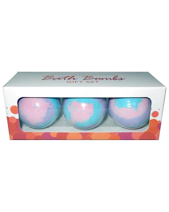 Lavender Bath Bombs - 3 Pack