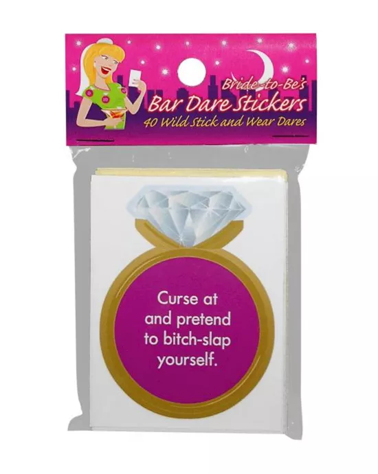 BridetoBe Bar Dare Stickers