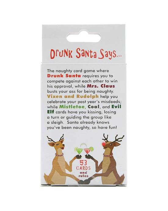 Drunk Santa Says - Drinking Card Game