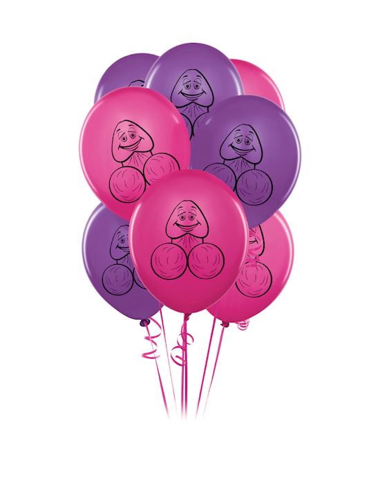 Bp Pecker Balloons 8 Pcs