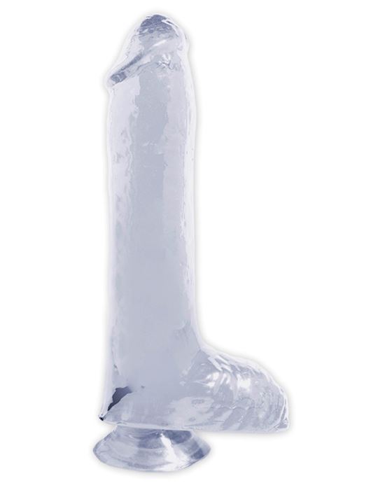 Basix 8 Inch Dong W Suction Clear