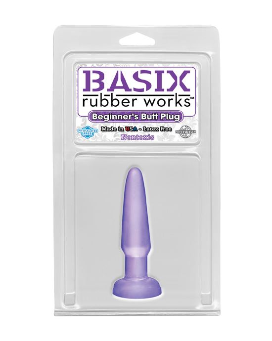 Basix 3.5 Inch Beginners Butt Plug