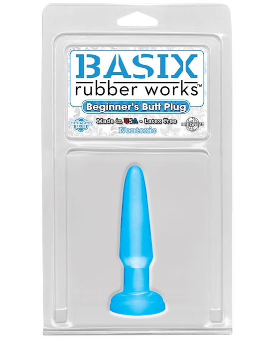 Basix 3.5 Inch Beg Butt Plug