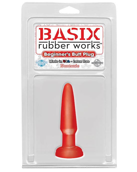 Basix 3.5 Inch Beginners Butt Plug