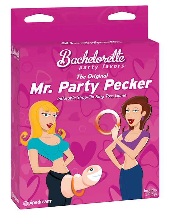 Mr Party Pecker Inflatable Strap On
