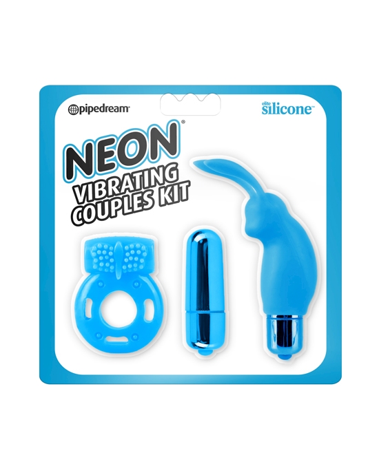 Neon Vibrating Couples Kit