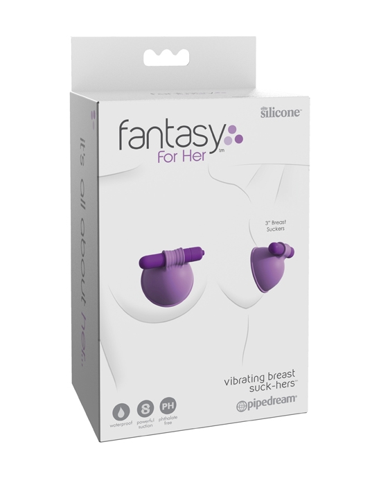 Fantasy For Her Vibrating Breast Suck-hers