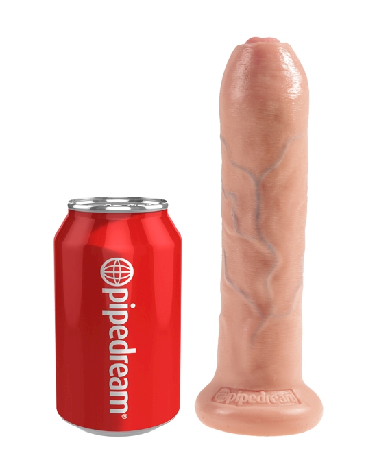 King Cock 7 Inch Uncut Suction Cup Dildo
