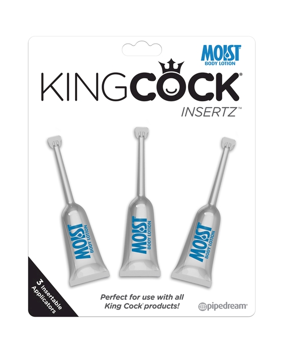 King Cock Moist Insertz 3-pack