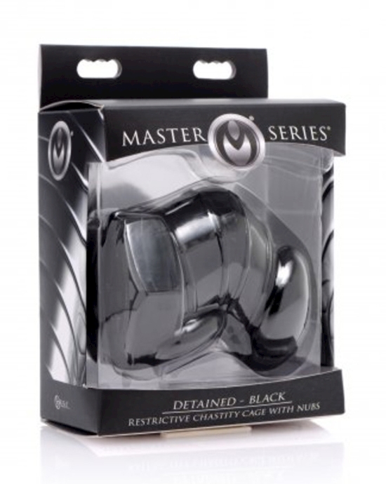 Detained Restrictive Chastity Cage