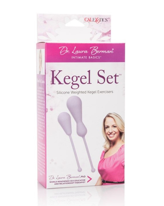 Dr. Laura Berman Kegel Set Silicone Weighted Kegel Exercisers