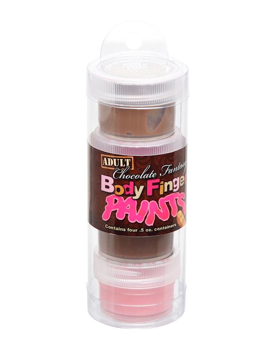 Chocolate Body Finger Paints