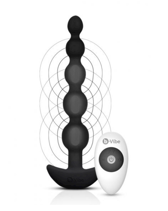 bVibe Cinco Rechargeable Remote Control Anal Beads
