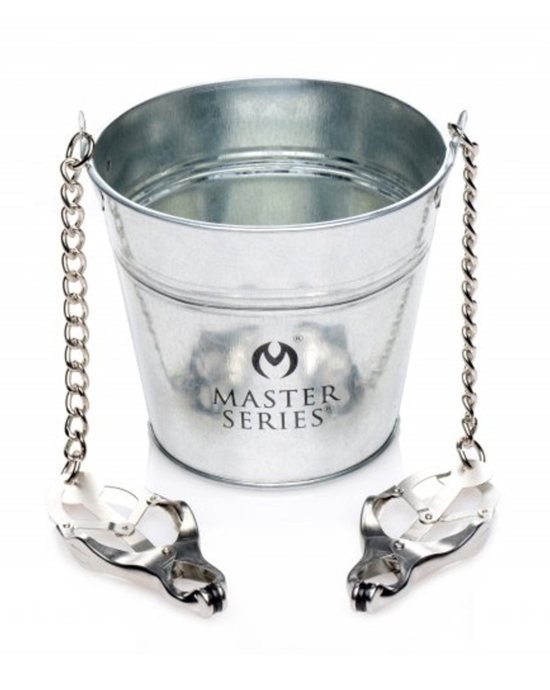 Labia And Breast Clamps With Bucket