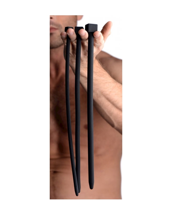 Bolted Deluxe Silicone Urethral Sounds