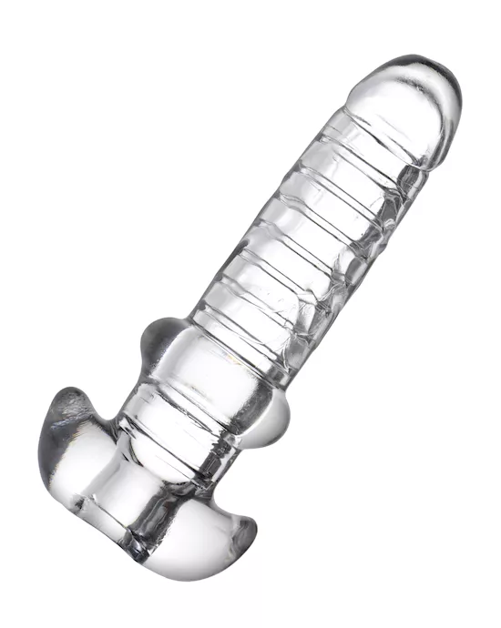 Tight Hole  Ribbed Penis Sheath