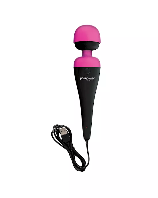 BMS Palm Power Plug and Play Vibrating Wand