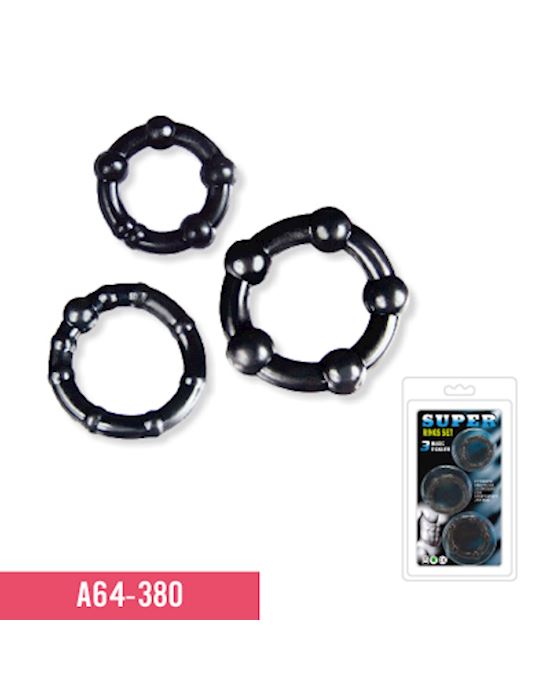 Triple Cock Ring Pack