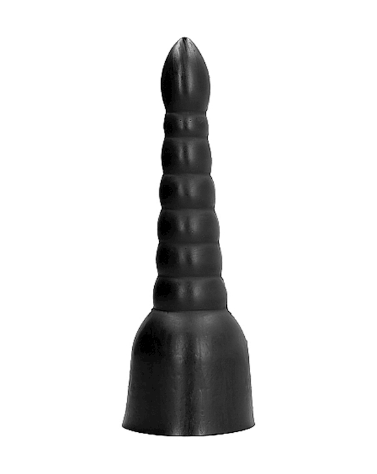 All  Tapered Ribbed Dildo