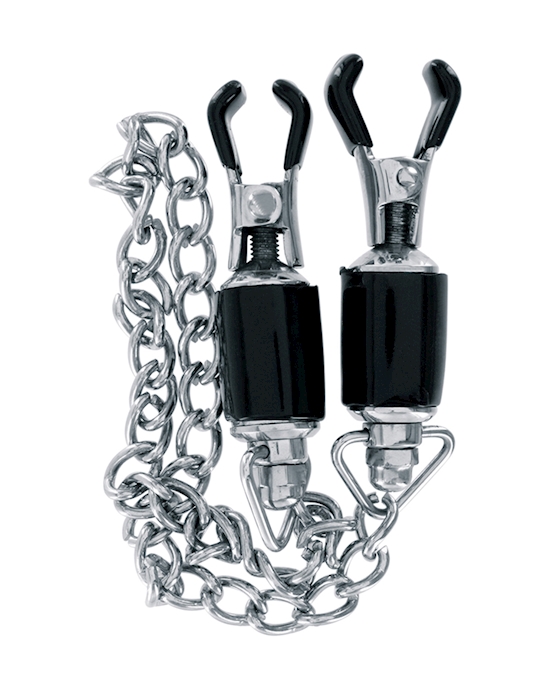 Barrel Tit Clamps With Chain