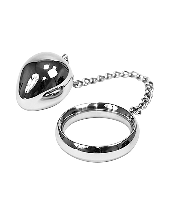 Donut C-ring Anal Egg With Chain