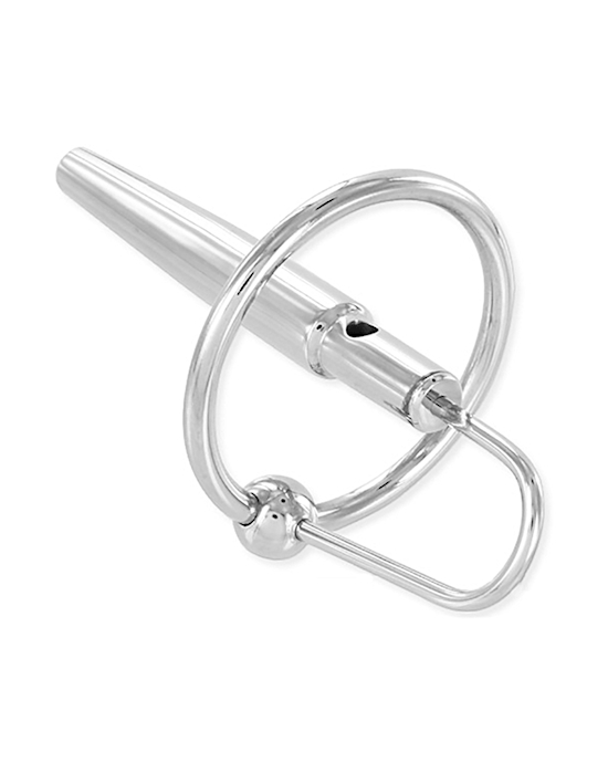Wedge Plug Penis Ring Hollow - Large