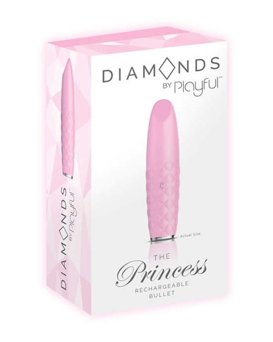 Diamonds The Princess Rechargeable Bullet Vibrator