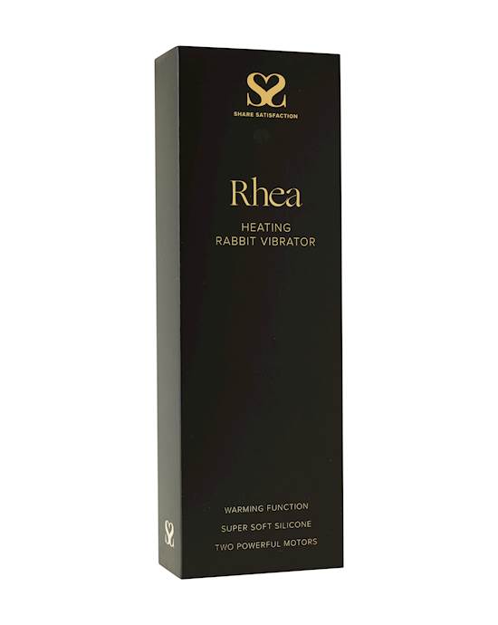 Share Satisfaction Rhea Heating Rabbit Vibrator 