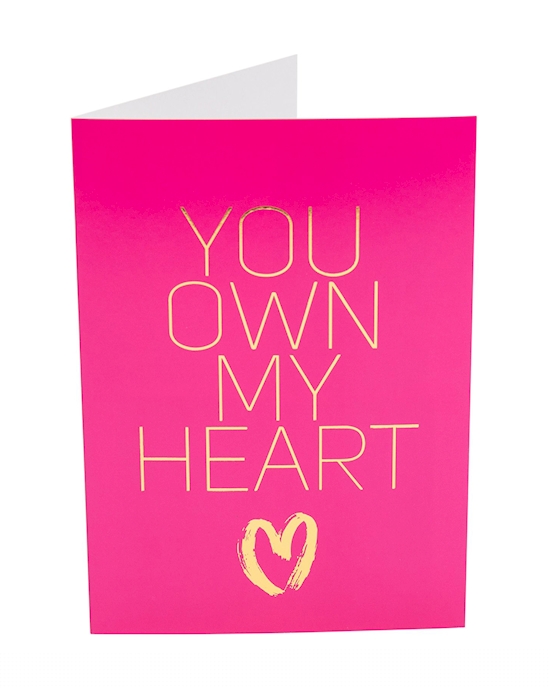 You Own My Heart Greeting Card