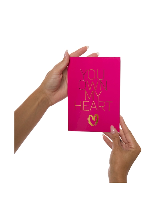 You Own My Heart Greeting Card