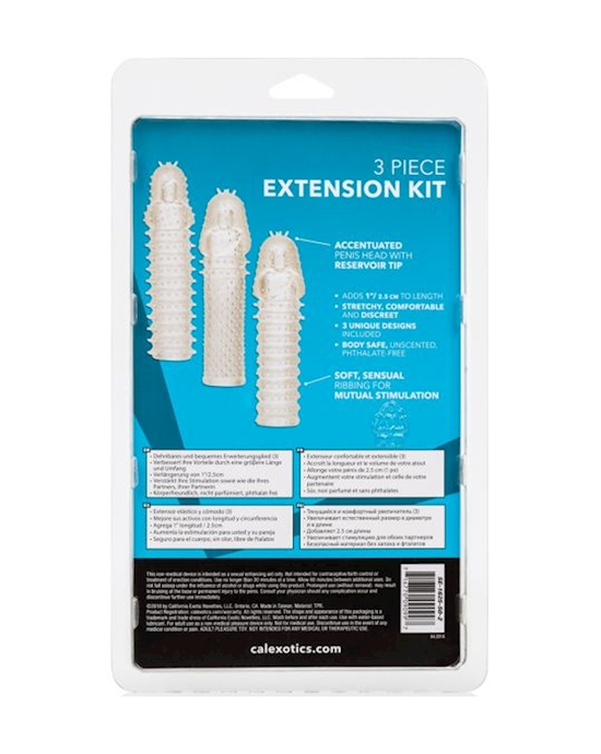 3 Piece Extension Kit