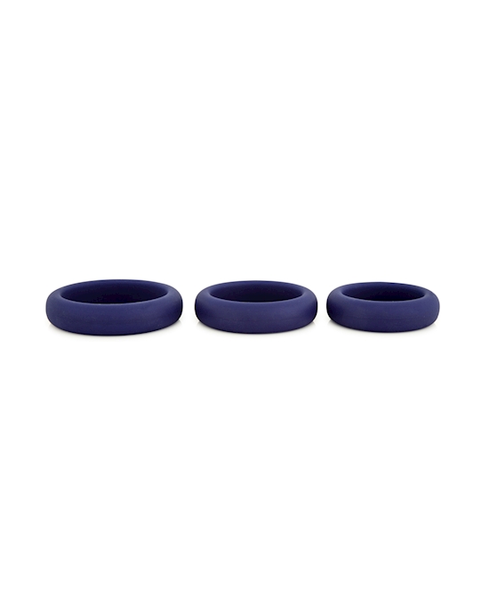 Hombre Xtra Stretch Silicone C-bands 3 Pack