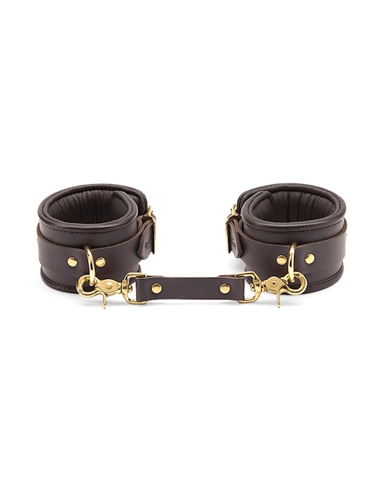 Coco De Mer Leather Ankle Cuffs