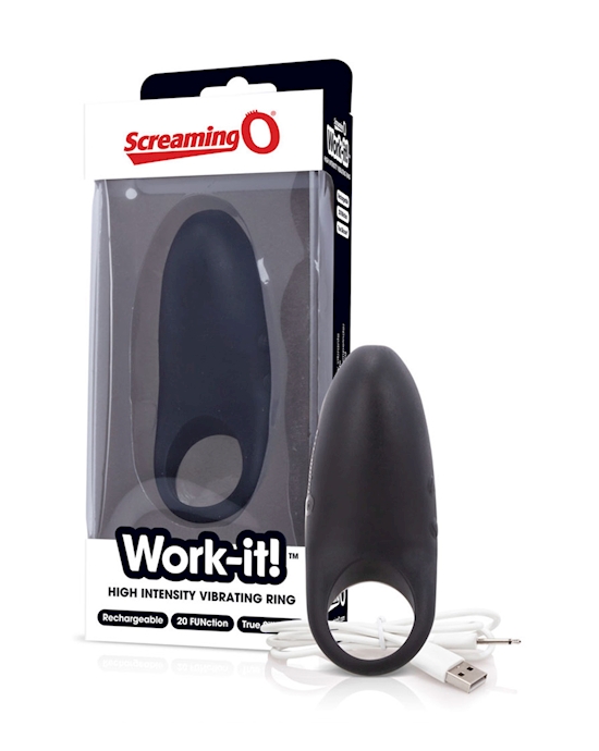 WorkIt Charged Cock Ring