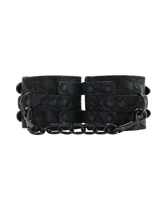 Sincerely Lace Double Strap Handcuffs