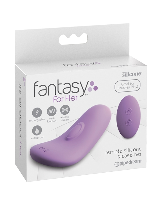 Fantasy For Her Remote Silicone Please-her