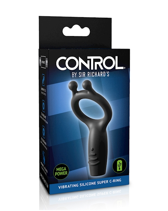 Control by Sir Richard Vibrating Silicone Super CRing