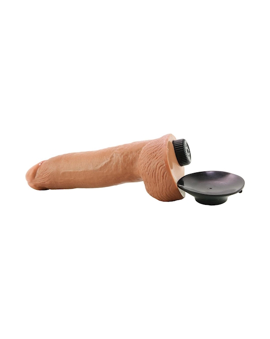 King Cock  9 Inch Vibrating Dildo With Balls