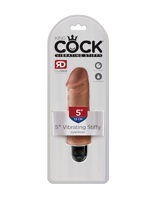 King Cock  5 Inch Vibrating Dildo