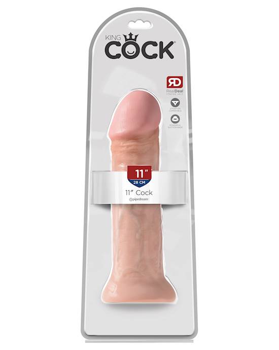 King Cock 11 Inch Realistic Dildo