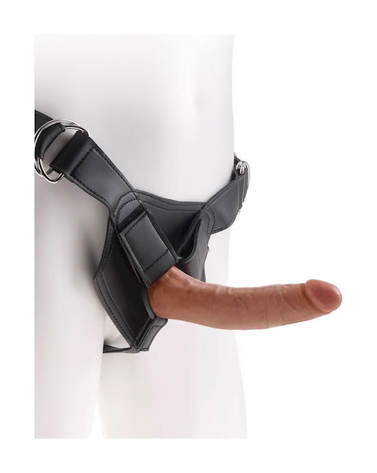 King Cock  Strapon Harness with 7 Inch Dildo