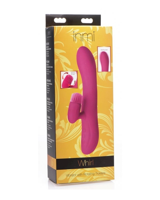Inmi Whirl Vibrator With Rotating Ticklers